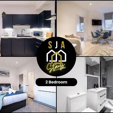 Holburn Hideaway - Sja Stays - Modern 2 Bed Apartment Aberdeen Exteriör bild