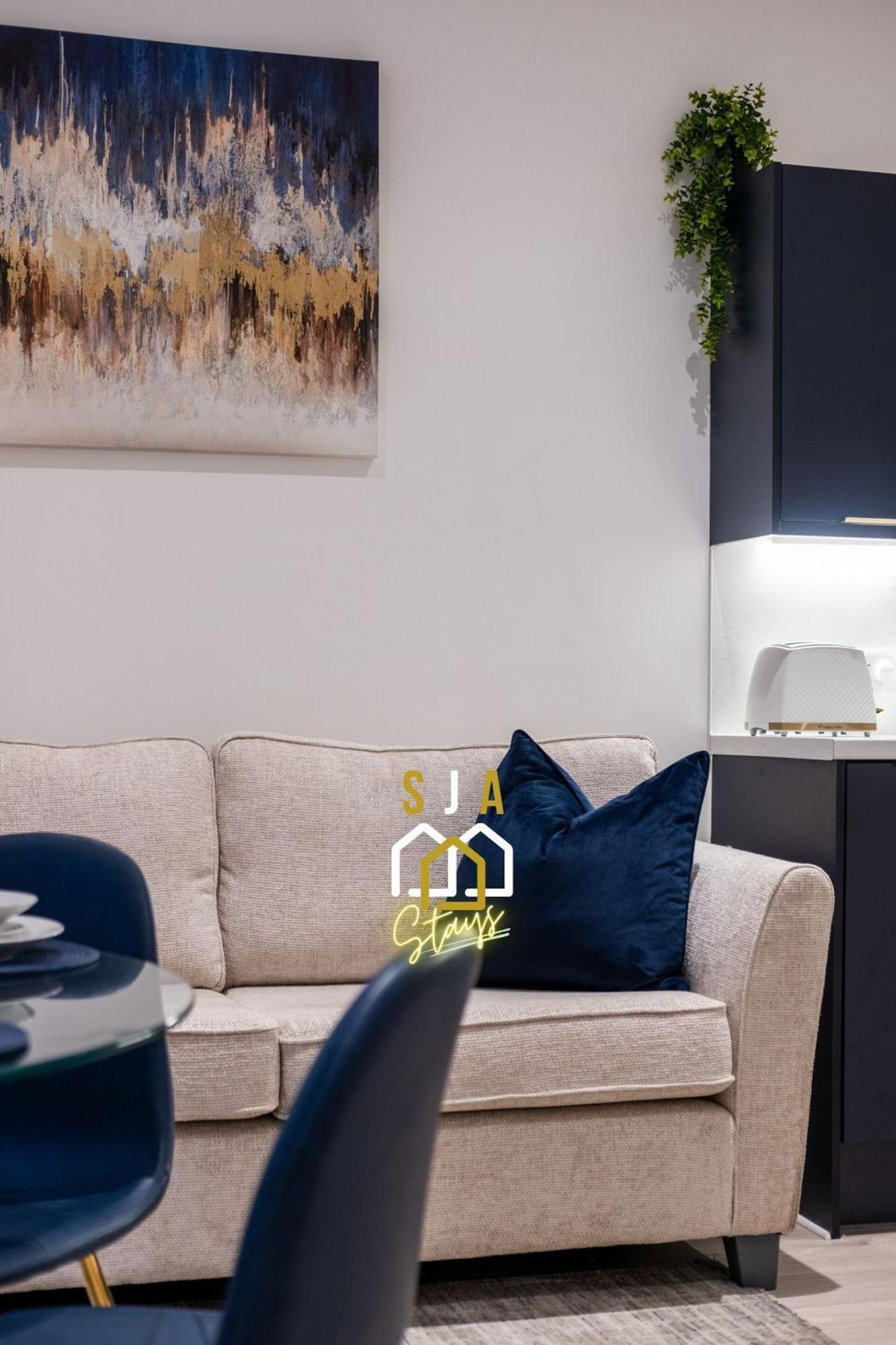 Holburn Hideaway - Sja Stays - Modern 2 Bed Apartment Aberdeen Exteriör bild
